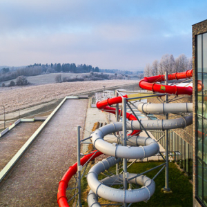 2017-12-19 aerofotografia aqa europa geotermia lidzbark lotnicze mazurskie mazury park poland spirala termy warmia warminski warminskie warminsko wodny woj. warm-maz wojciech wojcik www.fotowojcik.pl z lotu ptaka zjezdzalnia  2017121916